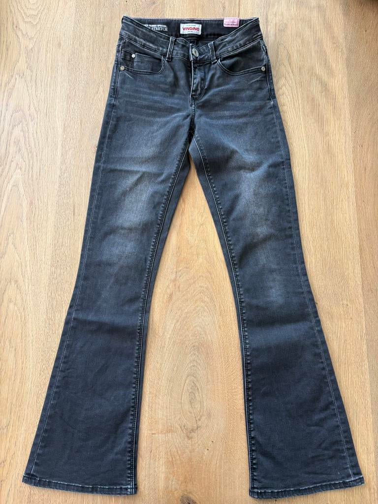 Retour spijkerbroek high waist flared, maat 152, Ophalen of Verzenden, Zo goed als nieuw, Meisje, Broek