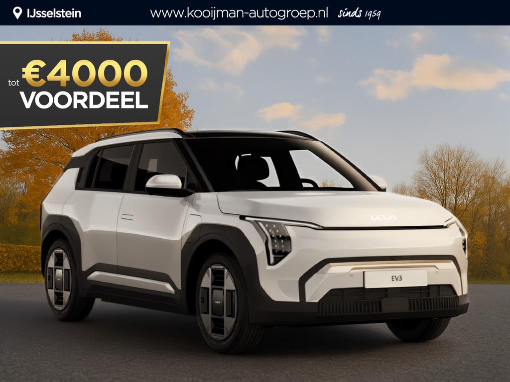 Kia EV3 Air 58.3 kWh €32.995,- RIJKLAAR! Nu €4.000,- voo, Auto's, Kia, EV3, Stof, 1700 kg, 360 min