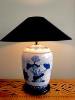 Vintage Chinese Tafellamp met Kap 55 cm hoog, Ophalen of Verzenden, Zo goed als nieuw, 50 tot 75 cm