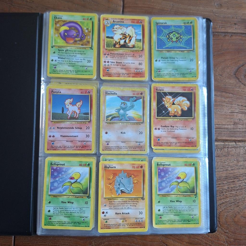 Oude pokemon kaarten, Ophalen of Verzenden, Meerdere kaarten