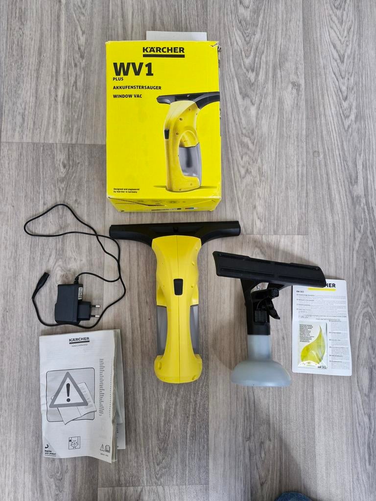Karcher window vac, raamwisser, ruitenreiniger, glazenwasser, Ophalen of Verzenden, Raamwisser of Trekker