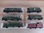 Fleischmann DB Donderbussen/DRG rijtuigen 5810 5074K 5065K, Hobby en Vrije tijd, Modeltreinen | H0, Ophalen of Verzenden, Gelijkstroom