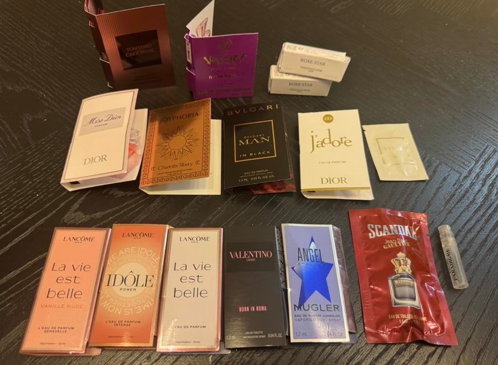 dames & heren parfumtesters parfum proefjes, samples nieuw, Ophalen of Verzenden, Nieuw