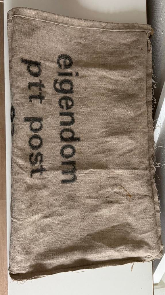 WW2 NAZI.S SYMBOOL PTT POSTZAK jutten 60x36 cm, Ophalen of Verzenden, Nederland