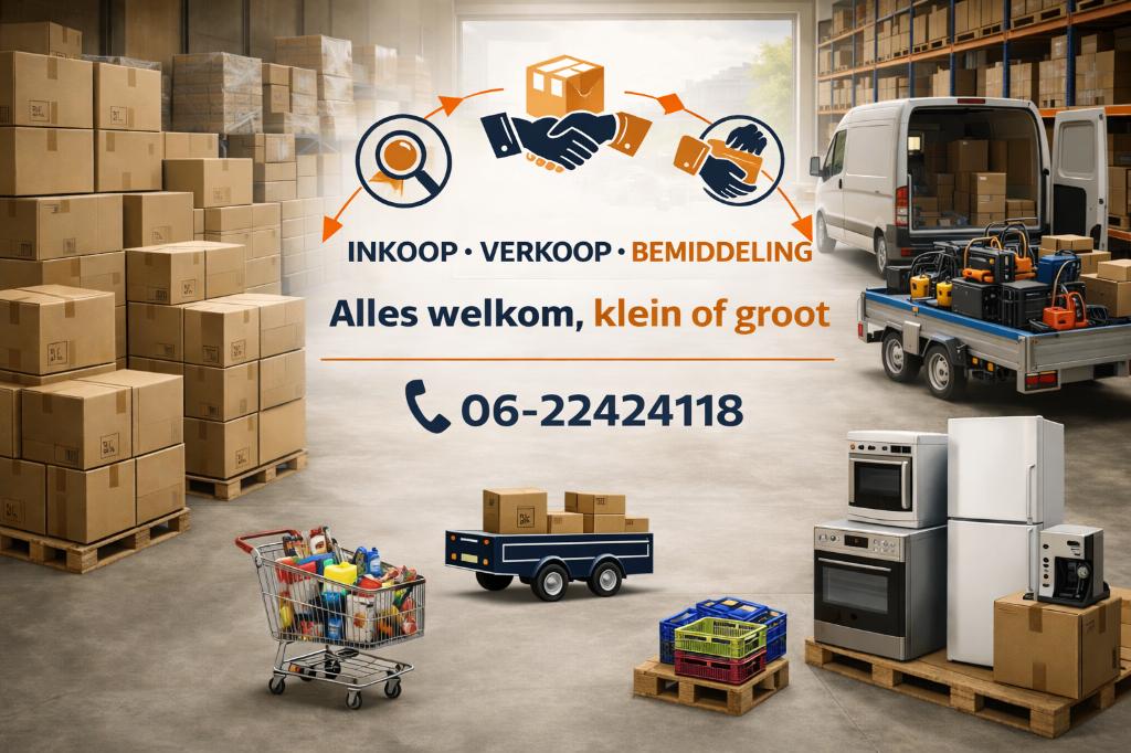 Inkoop, verkoop en bemiddeling van handel en partijen, Zakelijke goederen, Ophalen