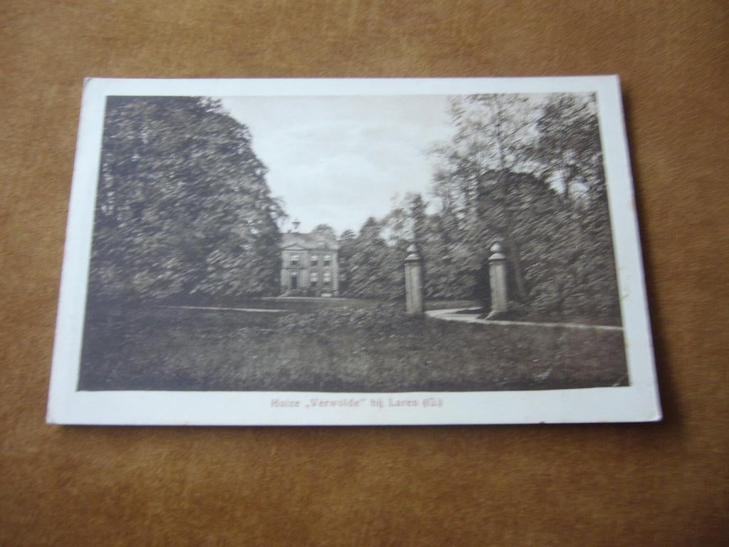 LAREN G.  =  HUIZE VERWOLDE  BRIEFKAART, Ophalen of Verzenden, Voor 1920, Ongelopen, Noord-Holland