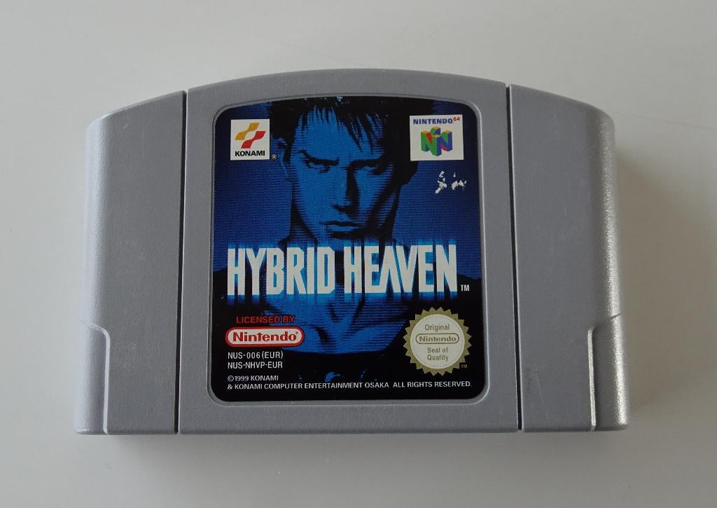 Hybrid Heaven voor Nintendo 64, Spelcomputers en Games, Games | Nintendo 64, Ophalen, Overige genres, 1 speler, Zo goed als nieuw