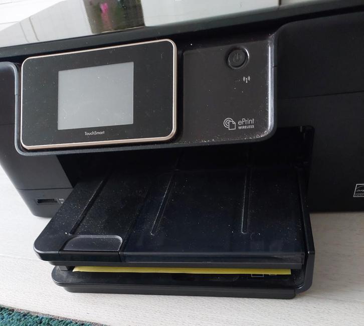 HP Photosmart Plus e-All-in-One met fout melding, Computers en Software, Printers, Gebruikt, All-in-one, Inkjetprinter, Kleur printen