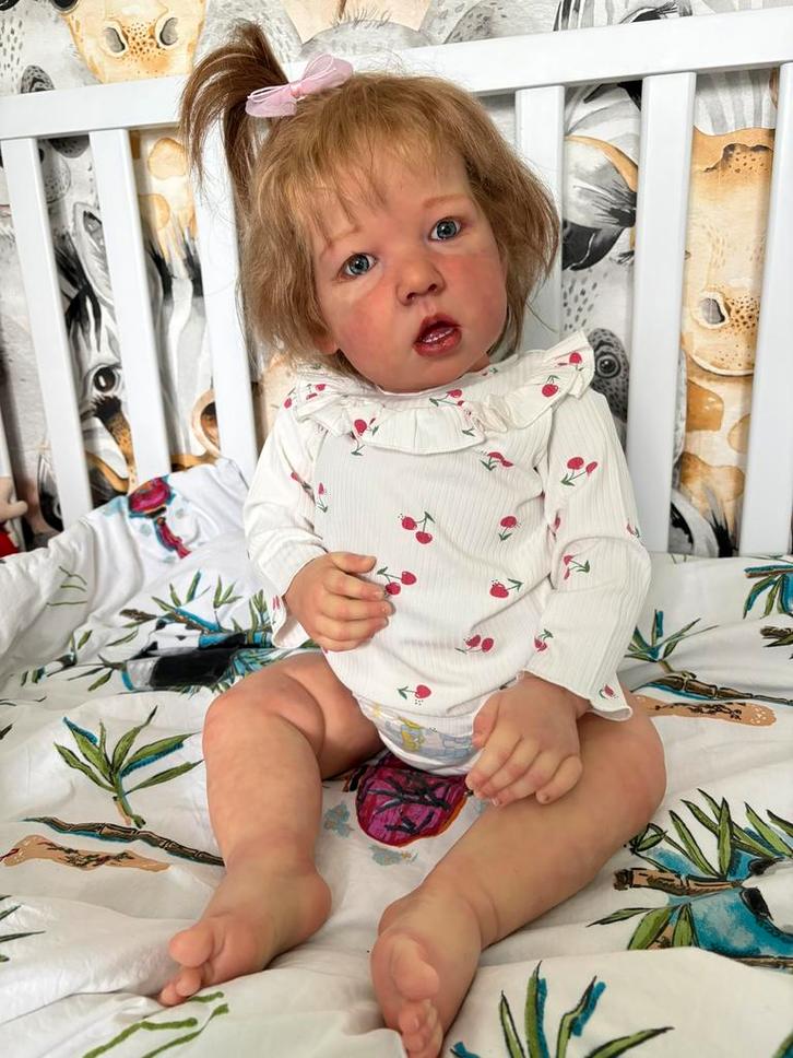 Reborn liam, Verzamelen, Poppen, Zo goed als nieuw, Ophalen of Verzenden