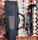 trompet, Muziek en Instrumenten, Blaasinstrumenten | Trompetten, Ophalen, Zo goed als nieuw, Bes-trompet, Met koffer