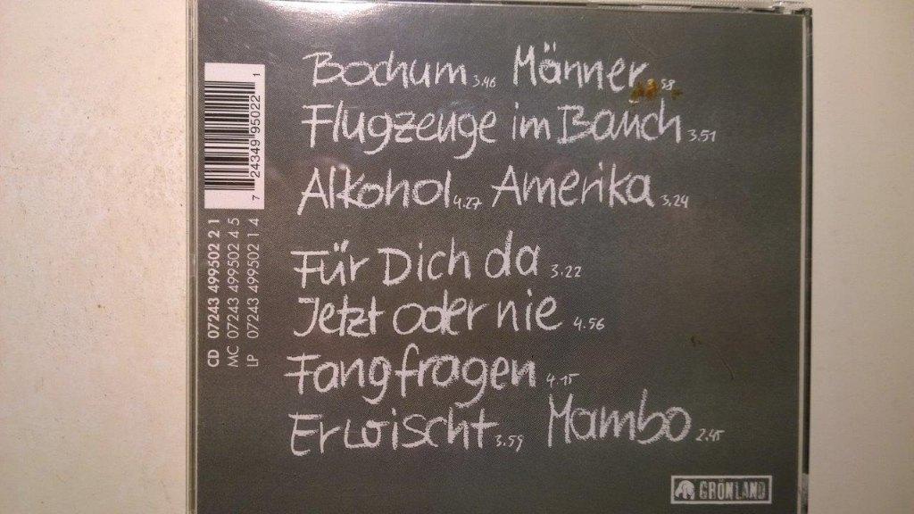 Herbert Grönemeyer - 4630 Bochum, Ophalen of Verzenden, Zo goed als nieuw