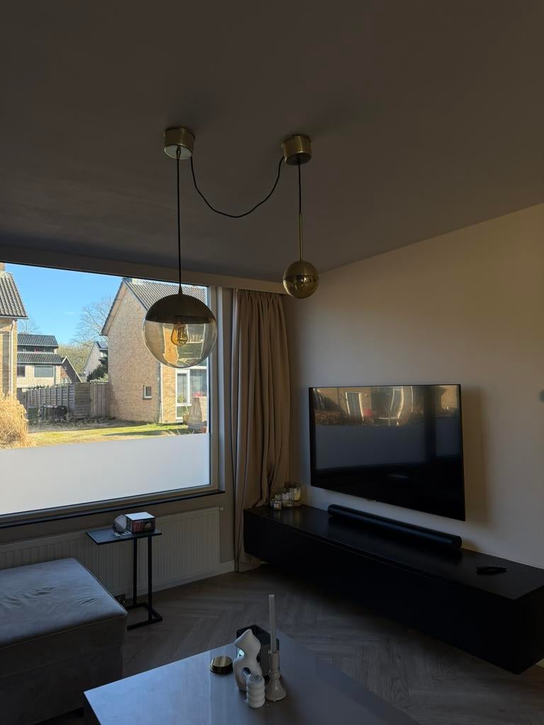 Lampen goud matte design, Huizen en Kamers, Kamers te huur