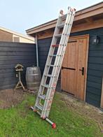 Altrex Allround 3X10 treden, Ophalen, Zo goed als nieuw, Ladder, 4 meter of meer