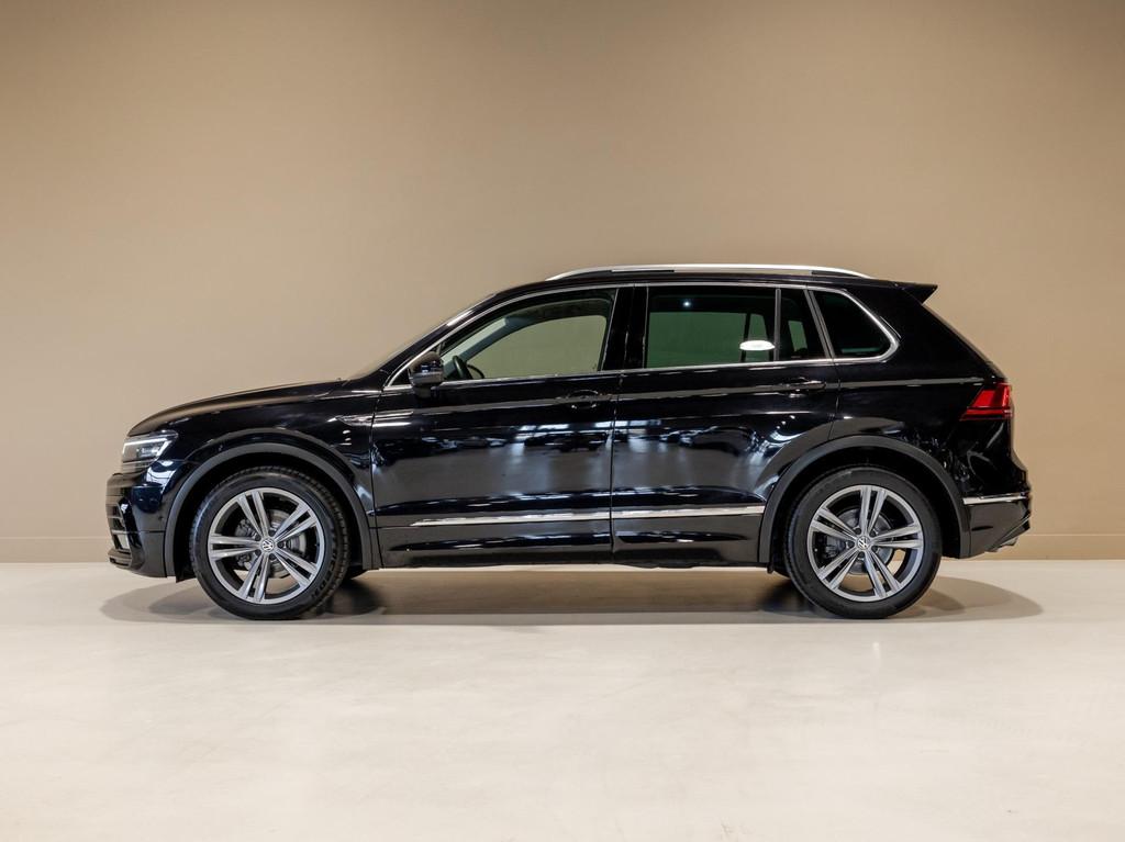 Volkswagen Tiguan 1.4 TSI ACT R-line / 150pk / Panorama Dak, 1490 kg, Huisgarantie, Zwart, Leder