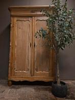 Grenen biedermeier meidenkast kledingkast bezorgen mogelijk, Antiek en Kunst, Ophalen of Verzenden