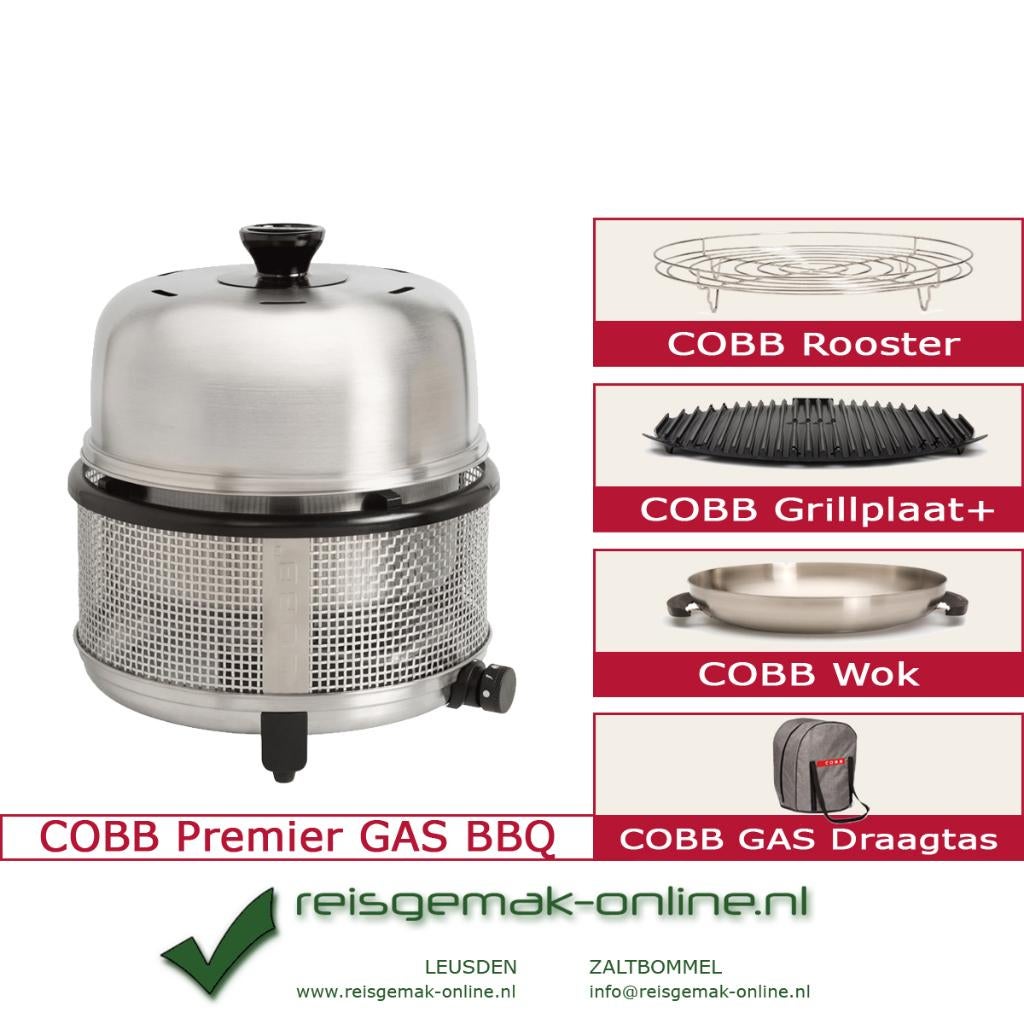 COBB GAS Voordeelpakket | Extra Voordelig + Gratis Extra's, Tuin en Terras, Gasbarbecues, Ophalen of Verzenden, Nieuw, Cobb