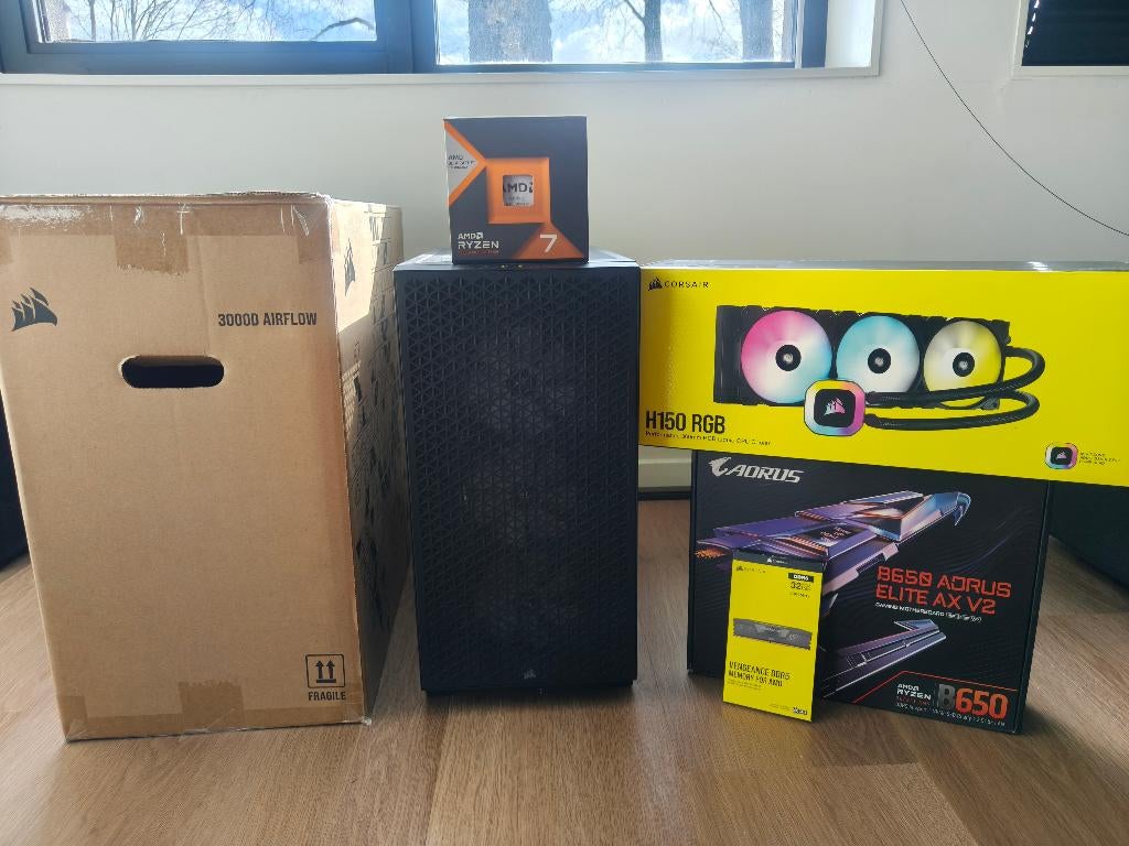 High-end Gaming PC: RTX5080, Ryzen 7 7800x3d, 32GB DDR5, Computers en Software, Ophalen, Zo goed als nieuw, Gaming, 4 Ghz of meer