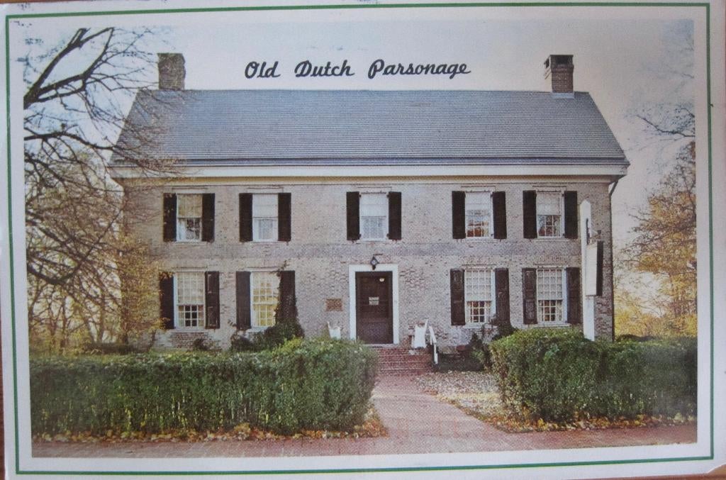 Old Dutch parsonage in Somerville - New Jersey, Verzamelen, Verzenden, 1980 tot heden, Gelopen, Buiten Europa