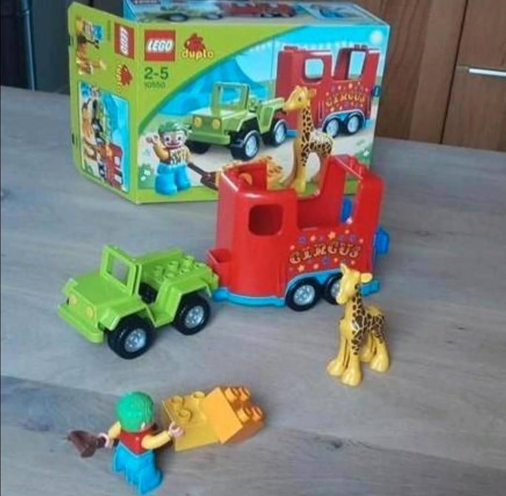 Duplo 10550 circus, Ophalen of Verzenden, Zo goed als nieuw