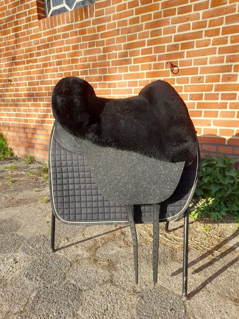 Grandeur Flowfinder barebackpad met dekje ZGAN, Full (L), Ophalen of Verzenden, Zo goed als nieuw, Ruggengraat vrij