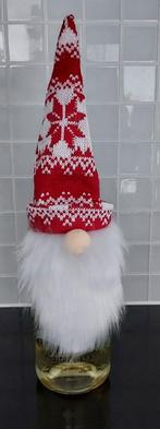 Cadeauverpakking wijnfles / wijnfles muts Kerst (nieuw), Diversen, Ophalen of Verzenden, Nieuw