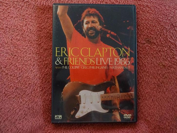 DVD Eric Clapton – Eric Clapton & Friends - Live 1986, Cd's en Dvd's, Dvd's | Muziek en Concerten, Gebruikt, Muziek en Concerten