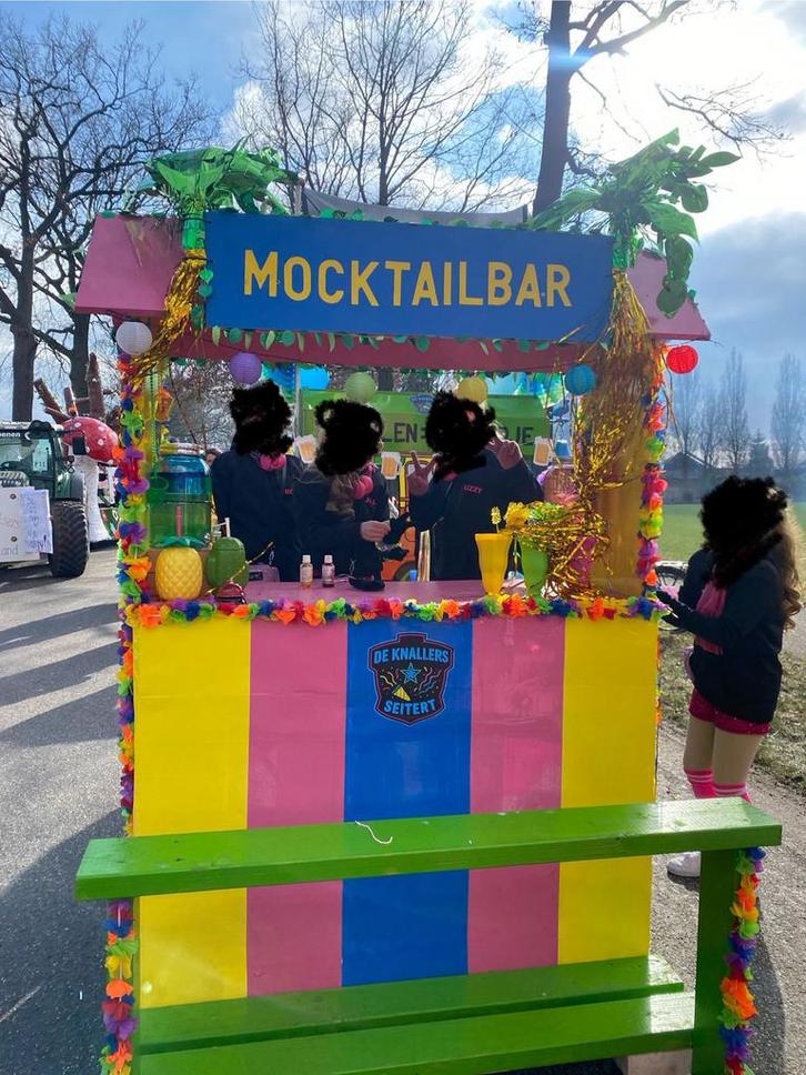 Bar/mocktail, Hobby en Vrije tijd, Feestartikelen, Gebruikt, Versiering, Carnaval, Ophalen