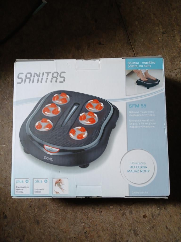 Sanitas voetmassage apparaat met warmtefunctie, Ophalen of Verzenden, Sanitas, Sanitas, Sanitas