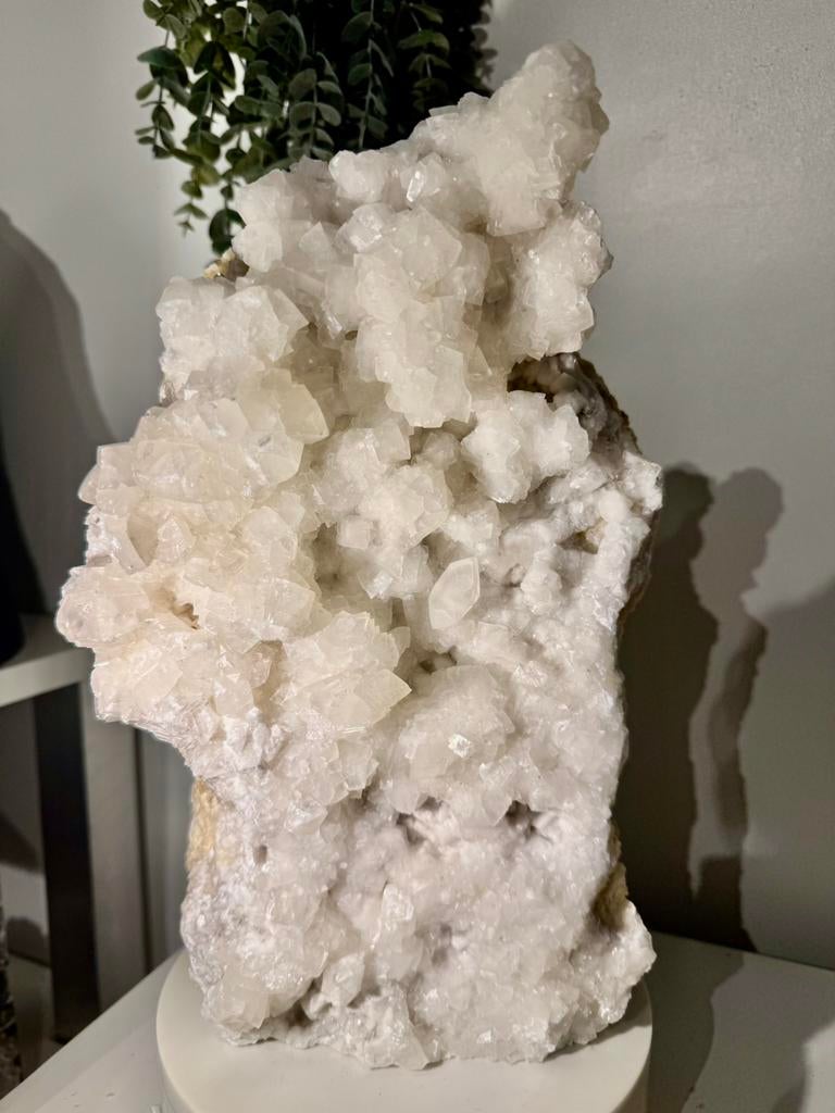 Witte calciet XL 33cm UV reactief, Ophalen of Verzenden