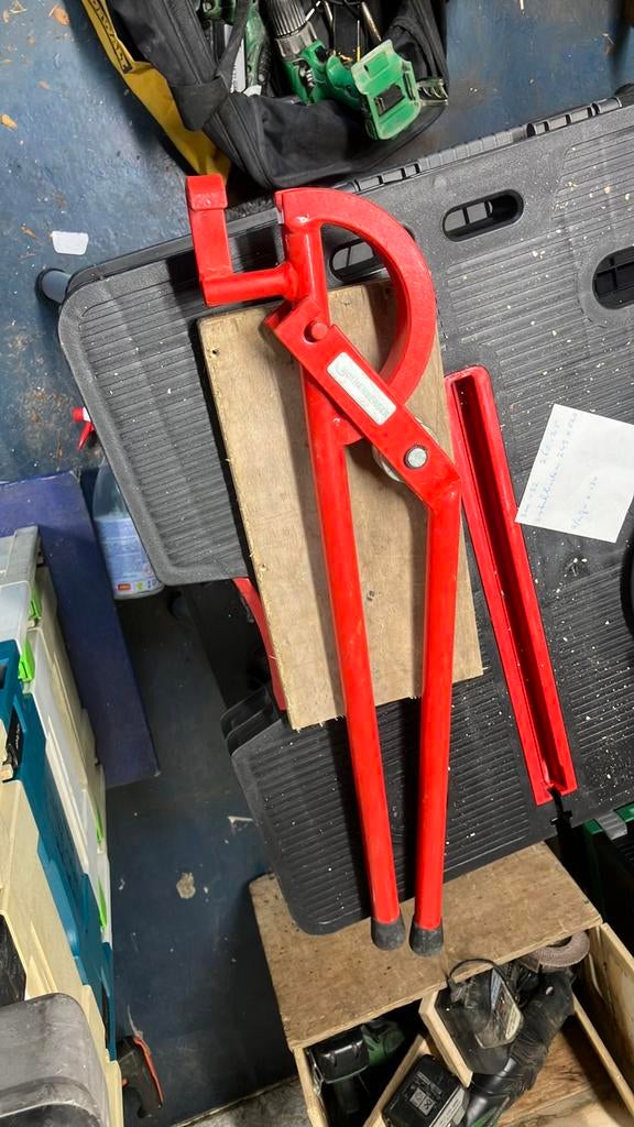 Buigijzer rothenberger wicu nieuw 15mm 18mm uponor henco, Ophalen, Zo goed als nieuw