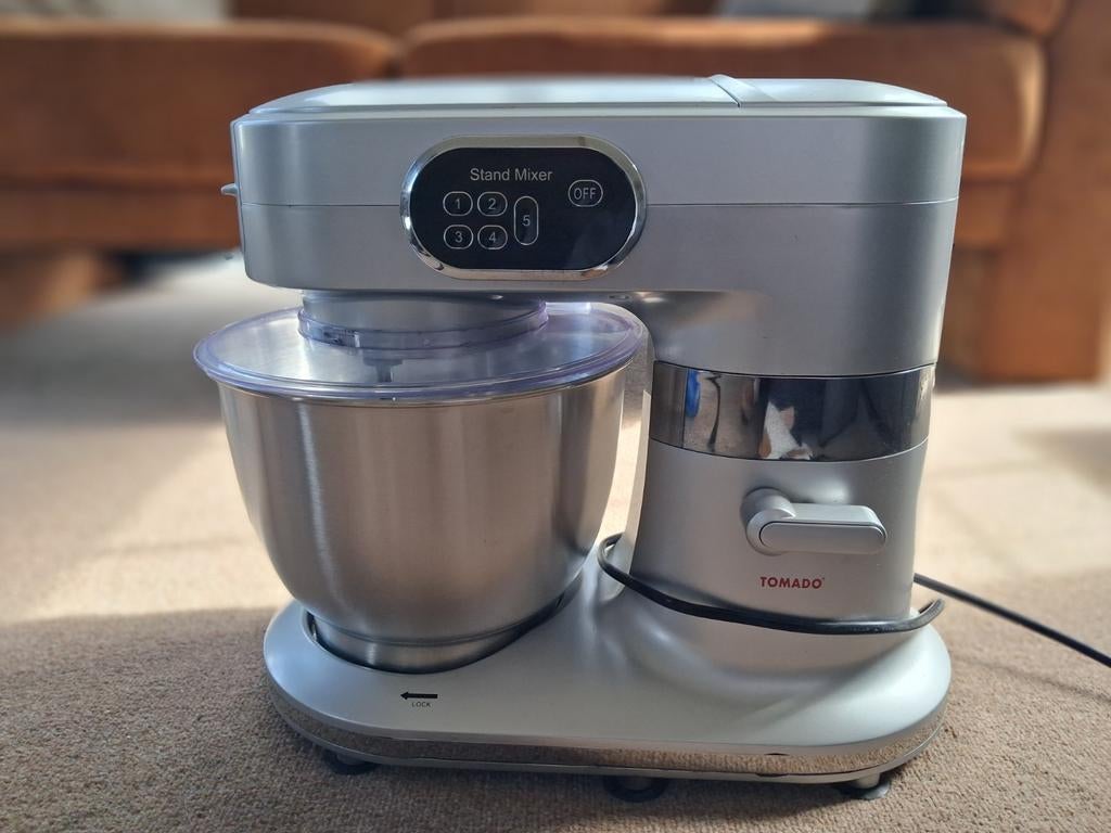 Tomado keukenmachine, 4 liter of meer, Ophalen, Gebruikt, 3 snelheden of meer