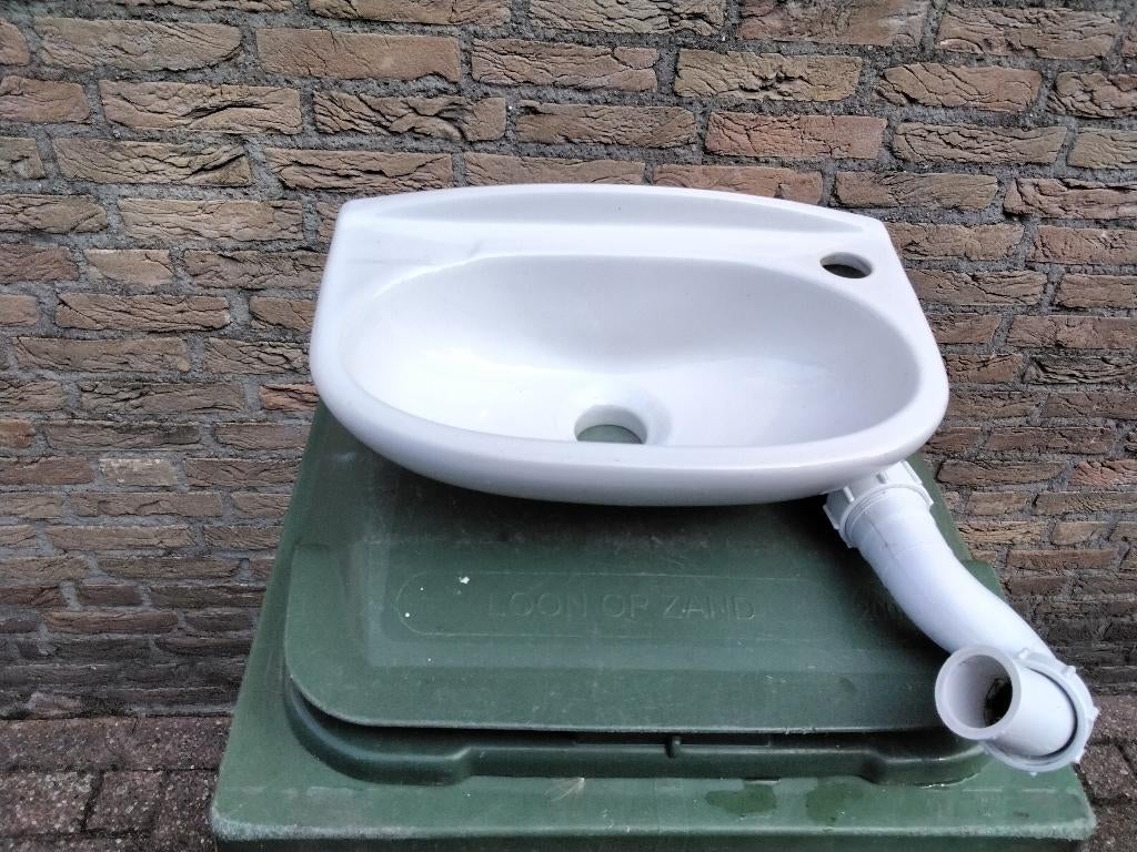 Fonteintje, Doe-het-zelf en Verbouw, Sanitair, Ophalen, Gebruikt, Steen, Overige typen