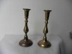 Koperen kandelaars set, Antiek en Kunst, Antiek | Kandelaars, Ophalen of Verzenden, Koper of Brons