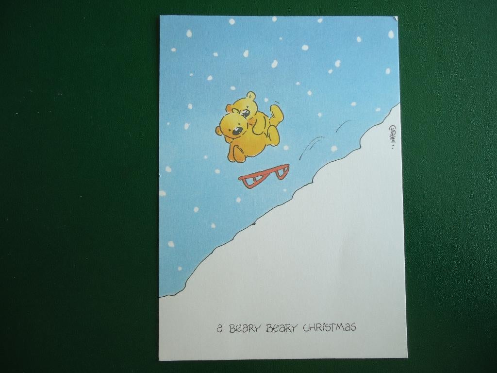 (957) Dierenkaart: BEREN / Leendert Jan Vis, Verzamelen, Verzenden, 1980 tot heden, Gelopen, Overige soorten