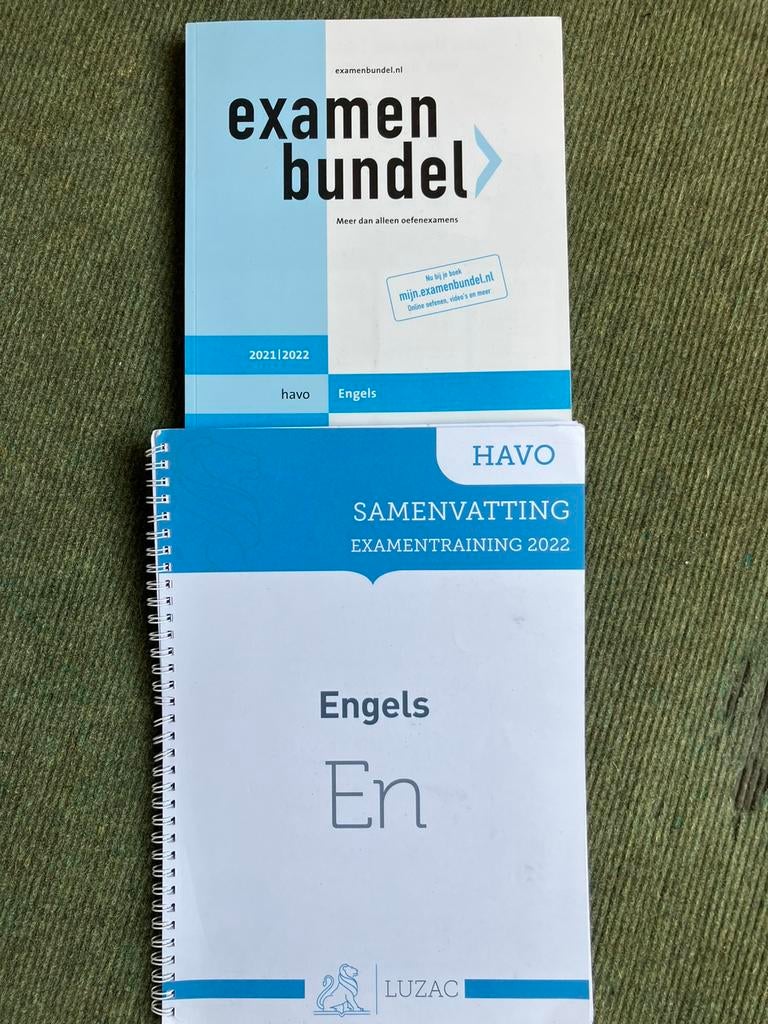 Havo Engels, Ophalen of Verzenden, Gelezen, HAVO, Engels