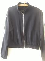 Jasje bomberjack blauw Zara M met streep op mouw, Ophalen of Verzenden, Zo goed als nieuw, Blauw