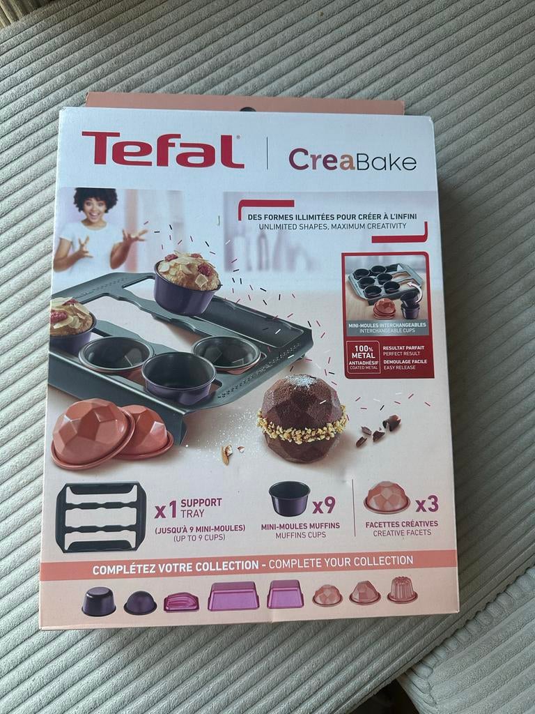 Tefal CreaBake set - Nieuw in verpakking, Ophalen of Verzenden, Nieuw