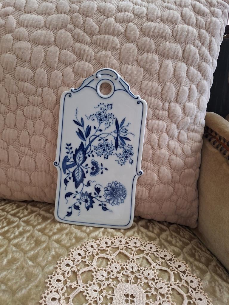 Vintage Snijplank Zwiebelmuster Hutschenreuther  **Mimosa**, Ophalen of Verzenden