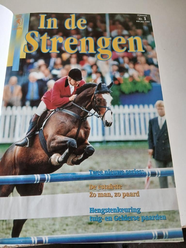 Grote verzameling KWPN Magazine voorheen "In de strengen", Ophalen
