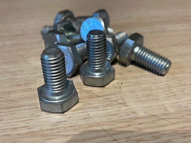 Nr.377: Tapbouten M10 x 20, 10 stuks, Ophalen of Verzenden, Nieuw, IJzer, Overige typen