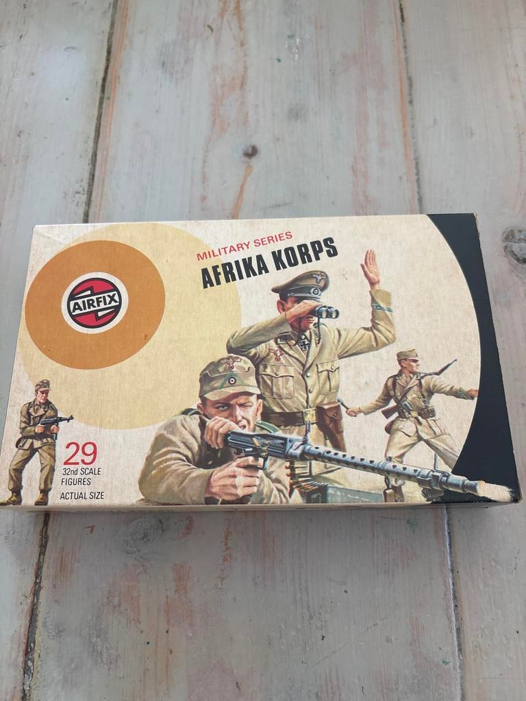 Airfix 1:32 Afrika Korps (No. 51457) - Originele Verpakking, Hobby en Vrije tijd, Modelbouw | Figuren en Diorama's, Ophalen of Verzenden