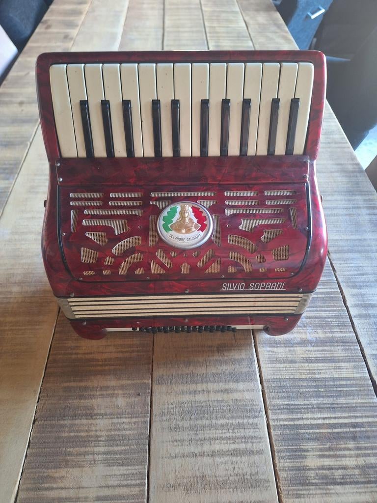 Accordeon Silvio Soprani, Ophalen of Verzenden, Overige merken
