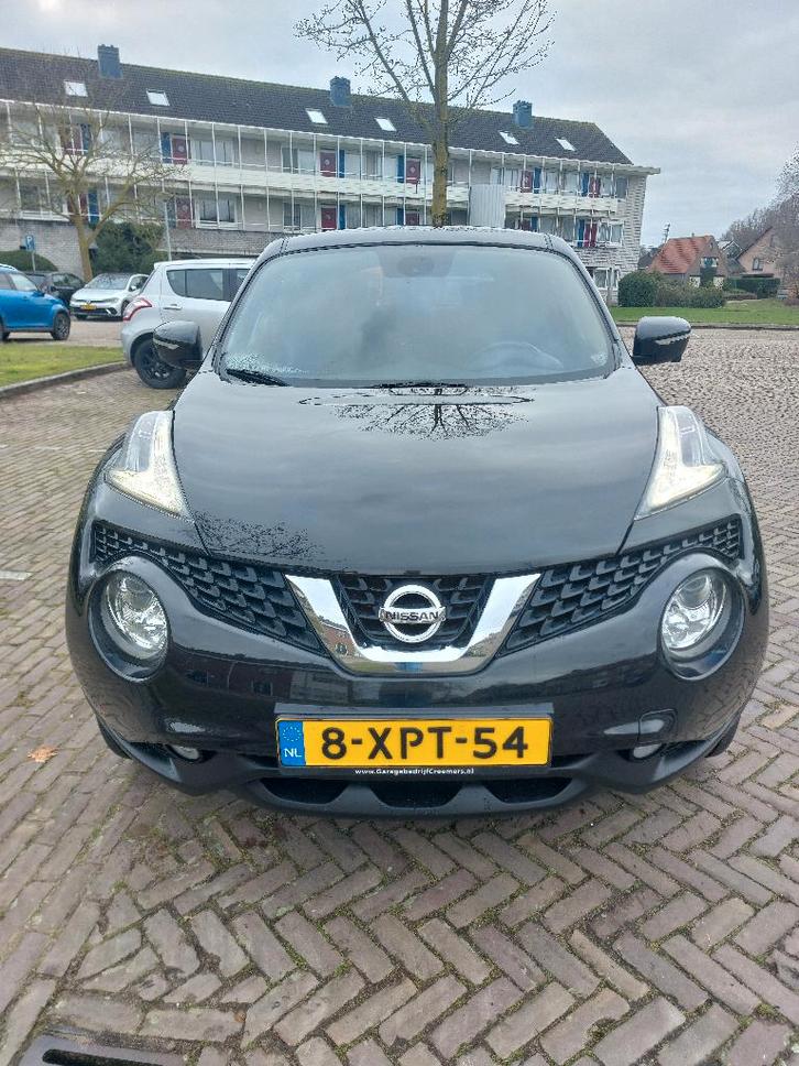 Nissan Juke 1.2 Dig-t 2014 Zwart, Auto's, Nissan, Particulier, Juke, Achteruitrijcamera, Adaptieve lichten, Adaptive Cruise Control