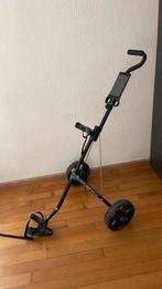 Inklapbare golf trolley – handig voor op de golfbaan, Sport en Fitness, Golf, Ophalen of Verzenden, Zo goed als nieuw, Golfkar