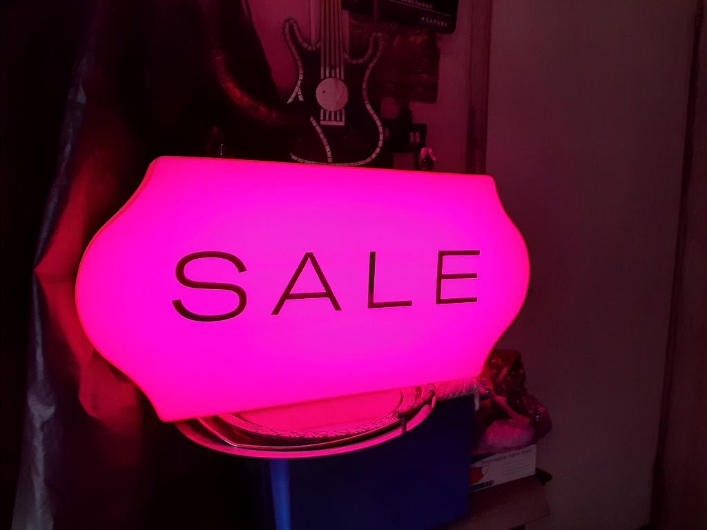 Reclamebord SALE, Ophalen, Nieuw, Reclamebord