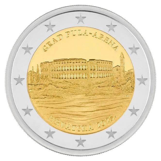 Kroatië 2 euro "Pula" 2025
uncirculated, Ophalen of Verzenden, Overige landen, 2 euro