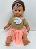 Pop met donker haar en highlights 45 cm, Ophalen of Verzenden, Nieuw, Pop