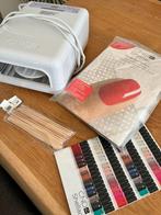 CND Shellac UV lamp met toebehoren, Gebruikt, Wit, Ophalen of Verzenden, Handen en Nagels