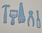 Marianne Design - LR0288 - Gereedschapsset, Hobby en Vrije tijd, Kaarten | Zelf maken, Ophalen of Verzenden, Zo goed als nieuw