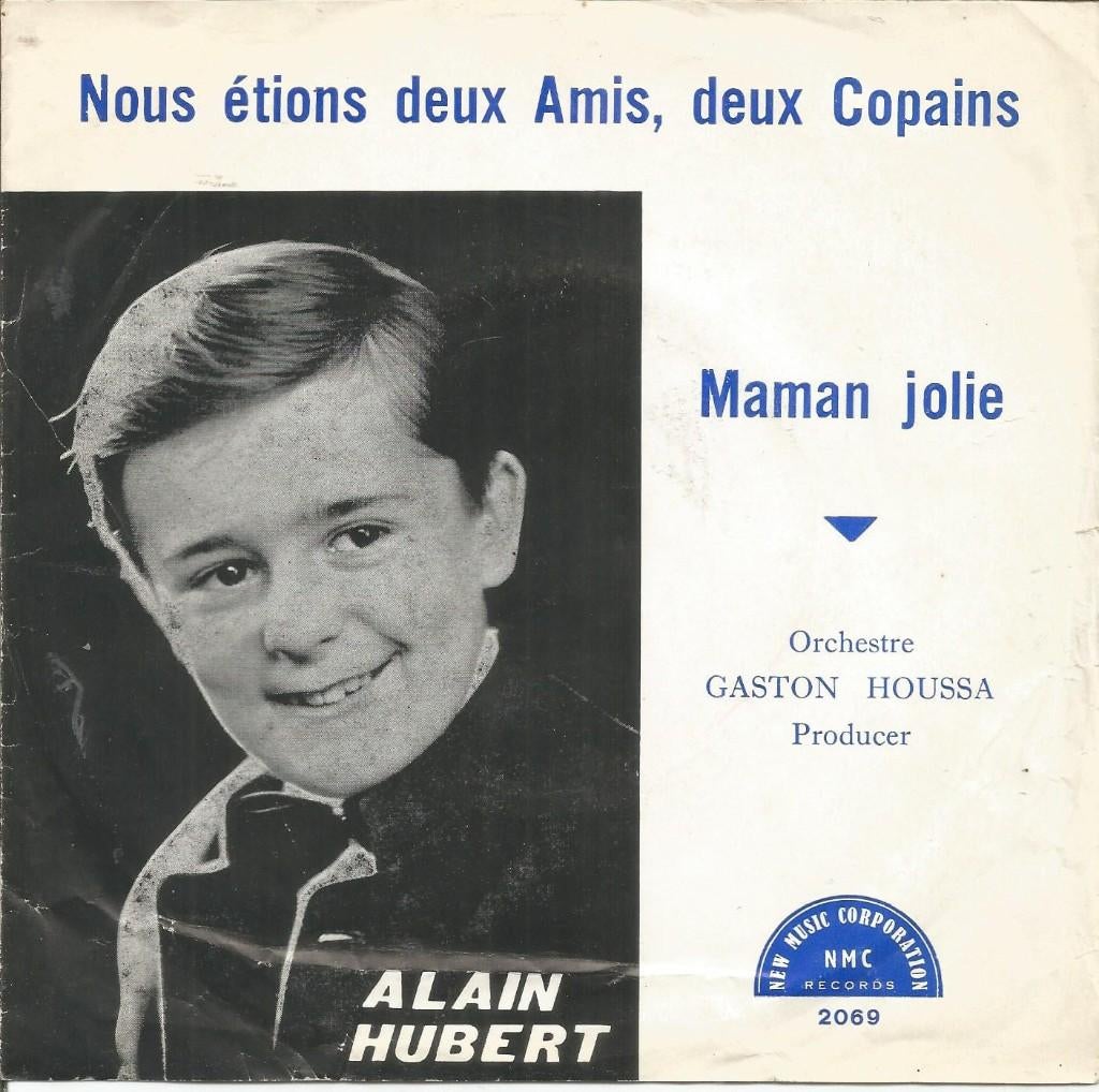 Alain Hubert – Maman Jolie (1968) *ZELDZAAM*, Fotohoes, 7 inch, Single, Ophalen of Verzenden